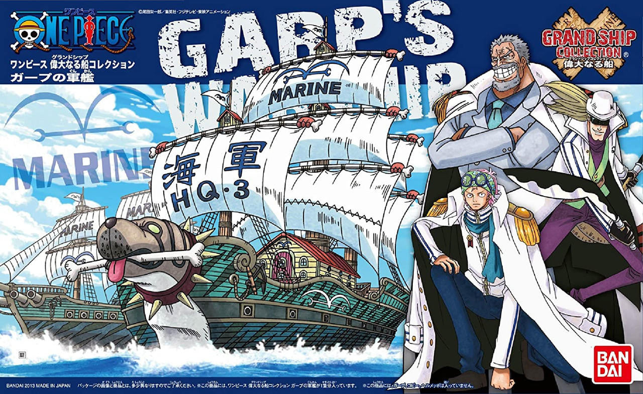 Bandai Garp's Marine Ship GSC 08 'One Piece' 2232130